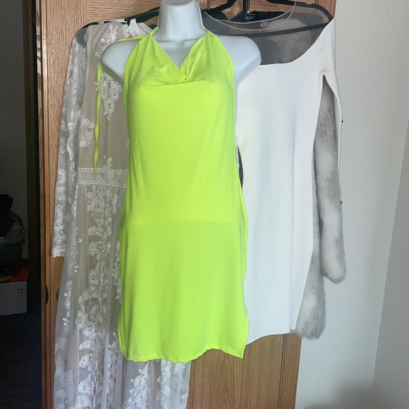 NWOT Neon dress - Picture 2 of 2